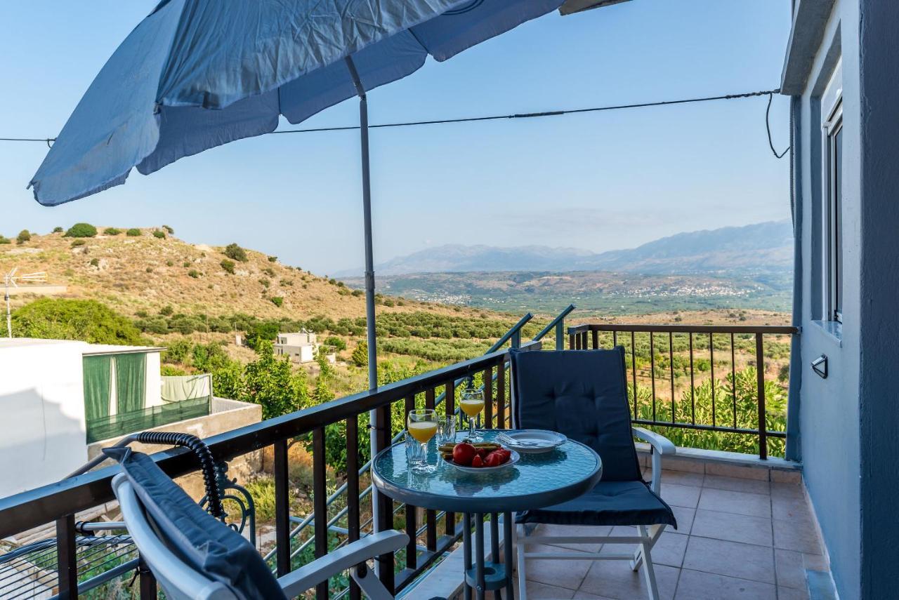 Bella-Maria At Aptera With Mountain And Sea View !! ハニア エクステリア 写真