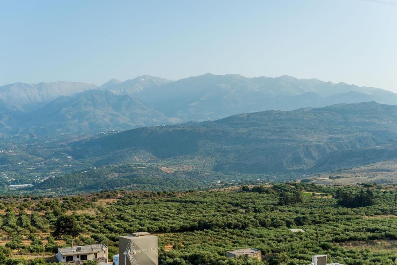 Bella-Maria At Aptera With Mountain And Sea View !! ハニア エクステリア 写真