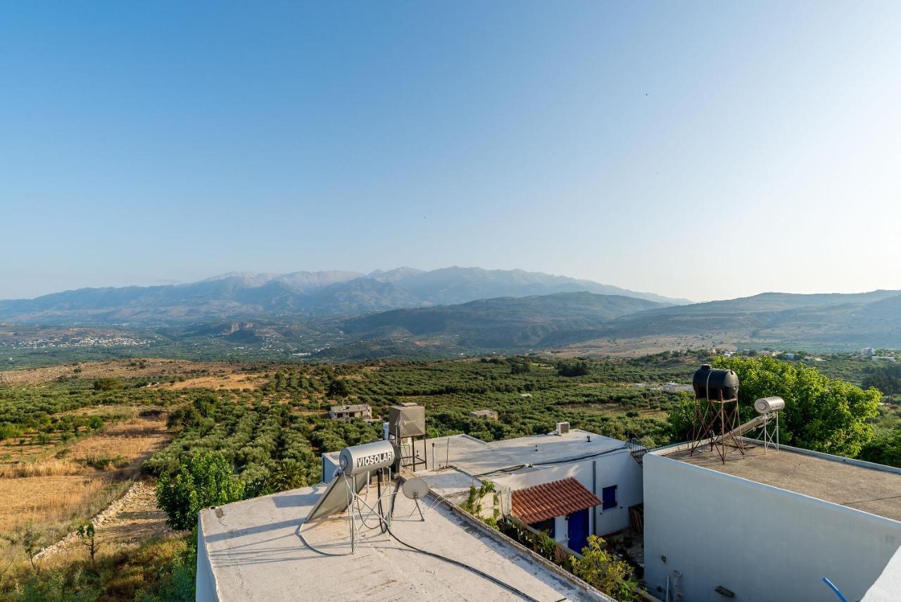 Bella-Maria At Aptera With Mountain And Sea View !! ハニア エクステリア 写真