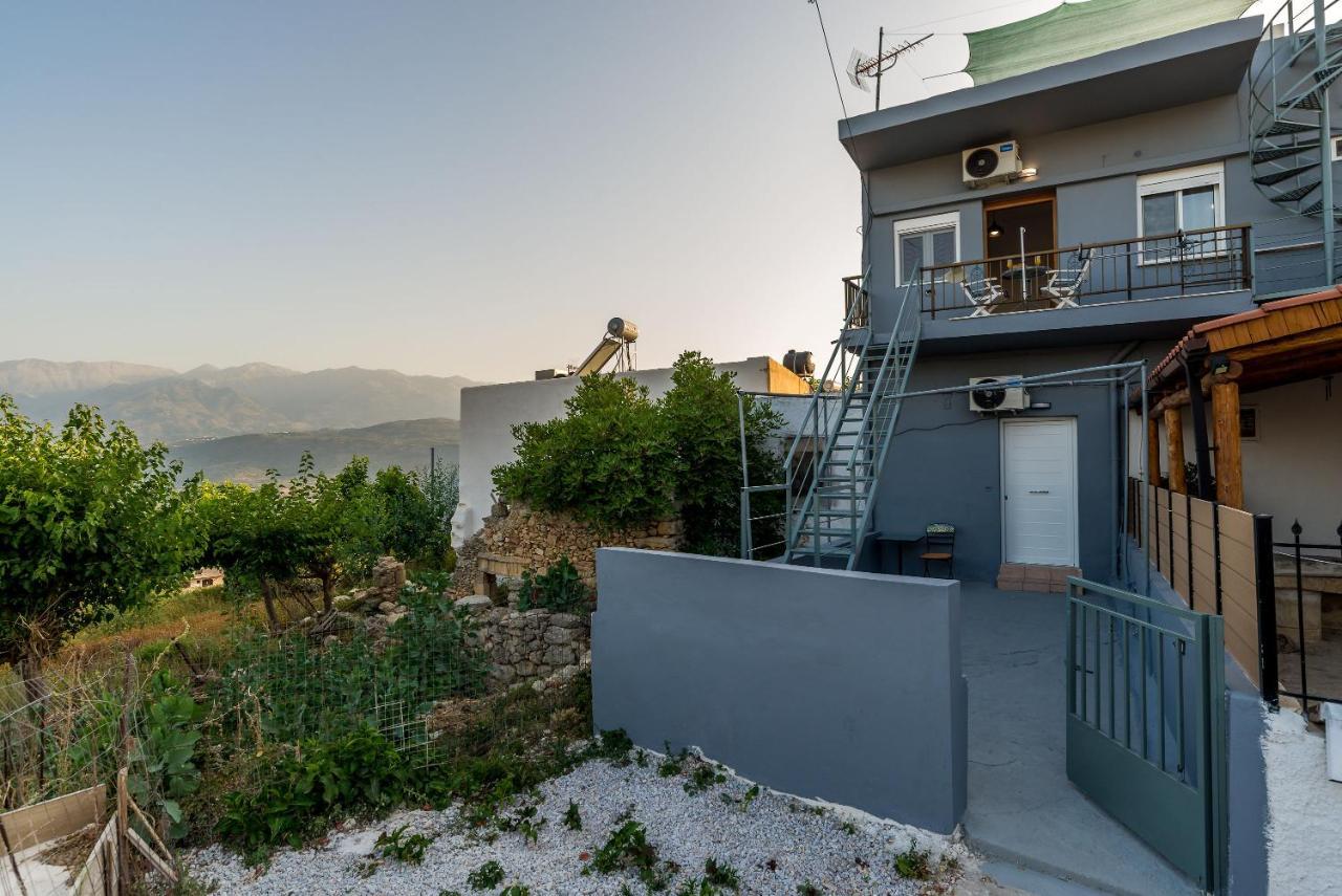 Bella-Maria At Aptera With Mountain And Sea View !! ハニア エクステリア 写真